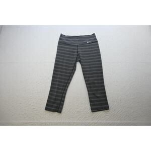 Nike Leggings Dri Fit Athletic Compression Yoga Capri Pants Womens Sz XS XSMALL